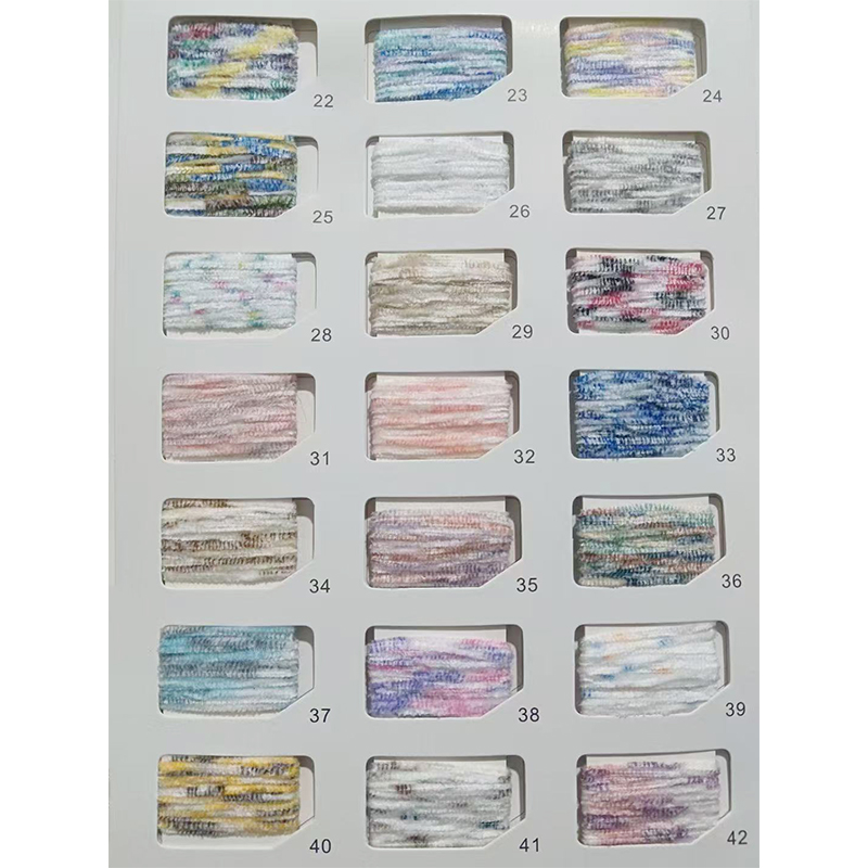 Półklęska przędza poliestrowa Chenille Półklęska przędza poliestrowa Chenille